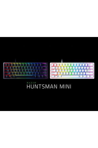 RAZER Huntsman Mini 60% Oyun Klavyesi Optik Kırmızı Anahtar - Siyah