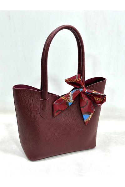 çkn sedat çakan çanta & fular & aksesuar Geantă de umăr pentru femei cu design special din țesătură texturată