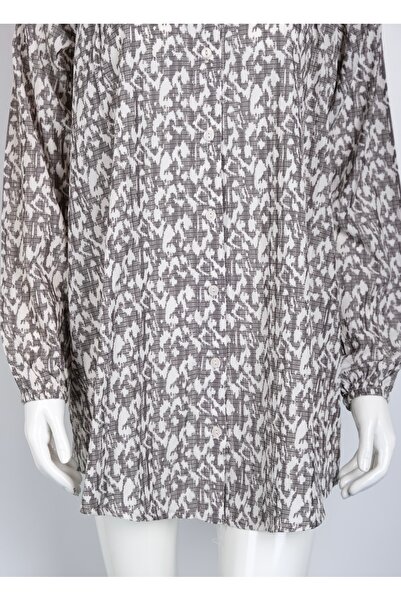 MUSTÜN Judge Collar Woven Shirt