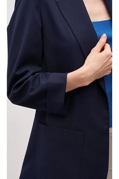 Journey Dark Blue Front Pocket Jacket