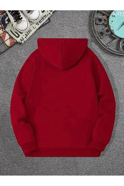 NEW TRENDY COLLECTİON Men's Casual Hooded Sweatshirt, Brazil South American Geometric Desen