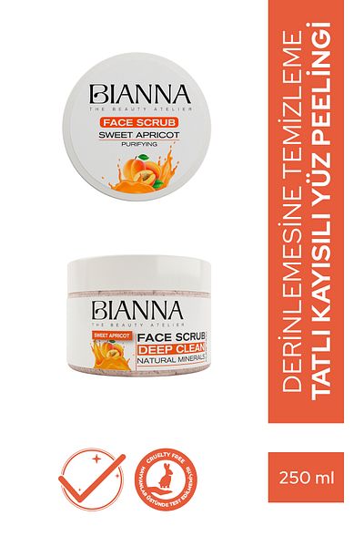 Bianna Peach Extract Facial Peeling Revitalizing & Purifying & Balancing - 250ml