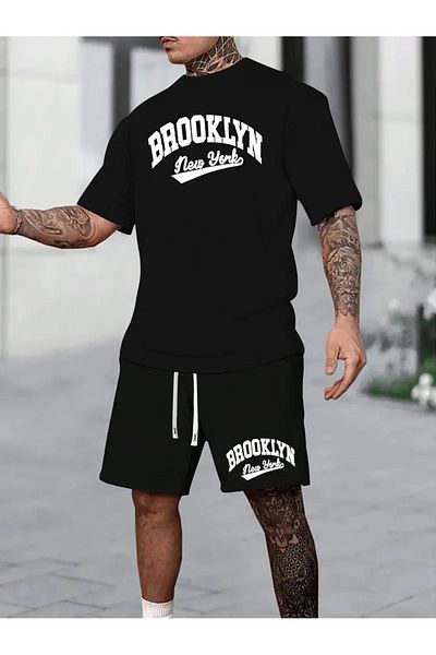 Minikelya Men's Casual Two-Piece Suit from New York