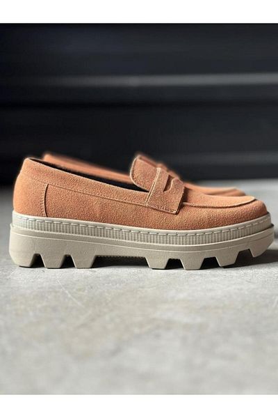 BPM Knack High Sole Classic Παπούτσια 779 Tan Suede