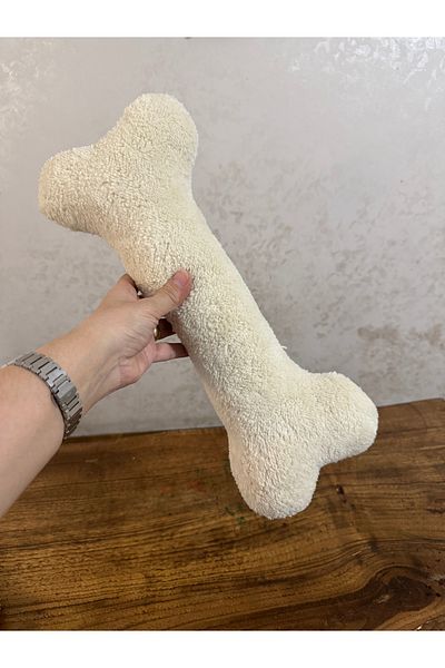 happyteks boutique плюшена възглавница от кост