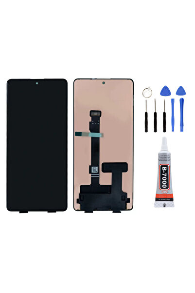 Yedcom Redmi Note 12 Pro 5G Oled Ekran Dokunmatik Lcd Ekran Ön Panel Yapıştır...