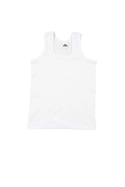 Yağmur Giyim Gmş Combed Cotton White 3-Piece Boy's Undershirt Set A-3021