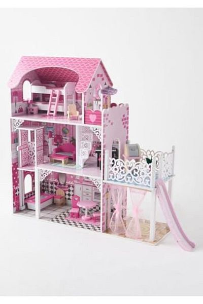 GENERAL Dollhouse Playset - 18 Pieces with Multiple Details