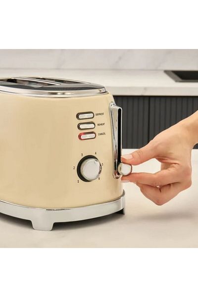 Karaca Homend Vintage Breadfast 1527H Toaster Creme