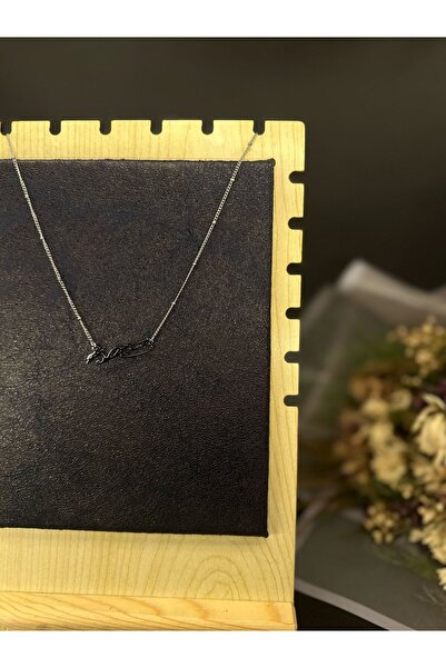 Mutenaura Ataturk Signature Stainless Steel Necklace