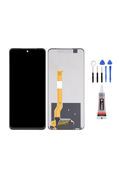 Yedcom Oppo Realme C55 Uyumlu Ekran Dokunmatik Lcd Ekran Ön Panel Yapıştırıcı...