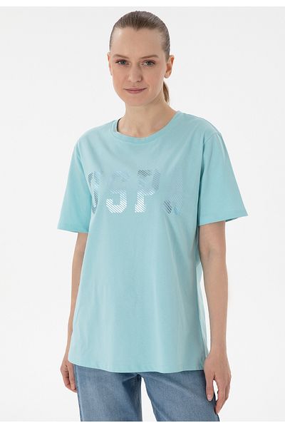 U.S. Polo Assn. Tricou de bază pentru femei Comfort Fit U.S. Polo Assn. DMK.SEANIY025