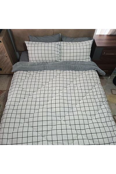 Eyüpoğlu Double Patterned 57 Thread Luxury Double Sided Welsoft Cotton Silicone Quilt 195X215