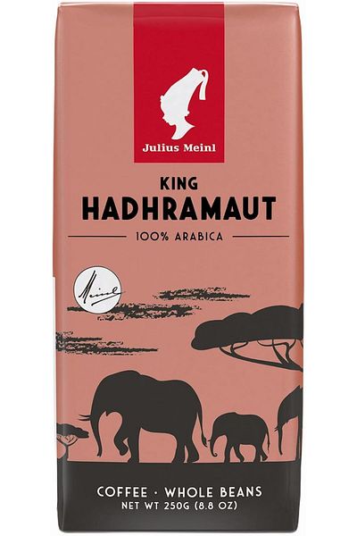 Julius Meinl Poetry Collection King Hadhramaut Espresso UTZ, Kenya/Ethiopia, Whole Bean 250 g