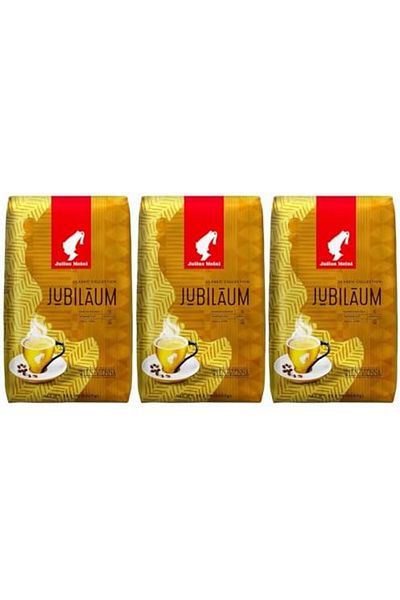 Julius Meinl قهوة جوبيلاوم كلاسيك كوليكشن، حبوب كاملة، تحميص خفيف إلى متوسط، عبوة من 3 قطع، وزن 1 كجم
