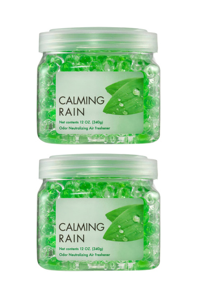 Smell’S Begone قطعتان من معطر الجو مع حبيبات جل لامتصاص الروائح الكريهة للتحكم في الروائح من الحمامات والمركبات ومناطق الحيوانات الأليفة