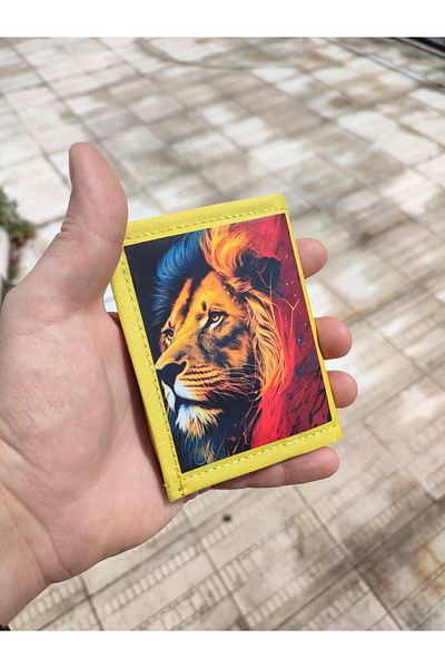 JANJAN Sports Wallet, Unisex Wallet with Velcro, Zipper, Keychain, Coin Compartment, Fabric Wallet
