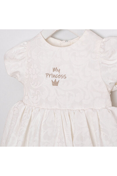 ministok White Princess Double Baby Girl Set with Hair Accessories