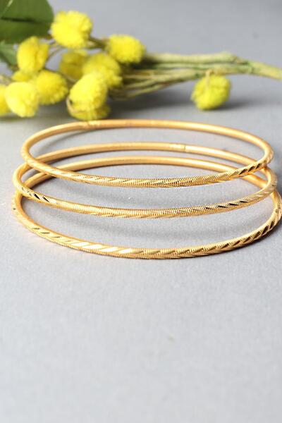 BY BARUN SİLVER Ajda Bilezik Kibrit Çöpü Halka 925 Ayar Gümüş 3'lü Burma Bilezik