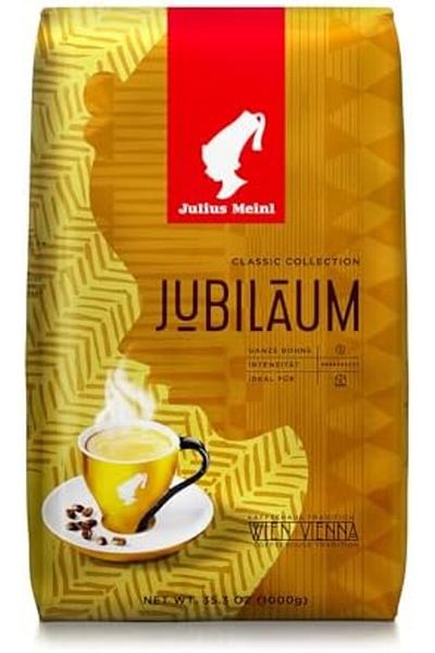 Julius Meinl Jubilaum Classic Collection Whole Beans Coffee, Light to Medium Roast, 1 KG
