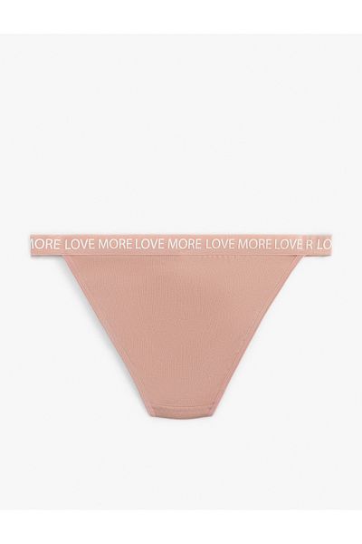 Koton New Season Print Detailed Cotton Brazilian Panties