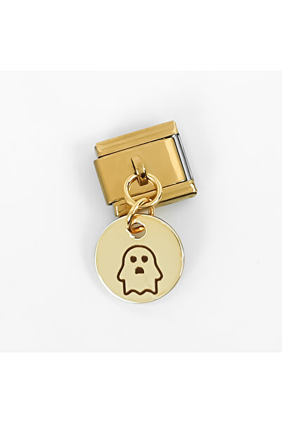 yfhobi Çelik İtalyan Bileklik Charmı, 1 Adet Figür Desen Paslanmaz Çelik Char...