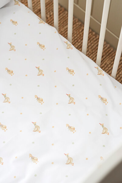 Petille Baby Poplin Country Bed Sheet Duck Style