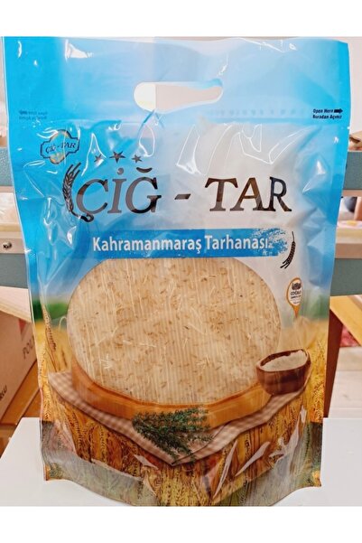 ÇİĞ-TAR [kahramanmaraş Cips Tarhana 500gr][500 gr Çorbalık Toz Tarhana Hediyeli]