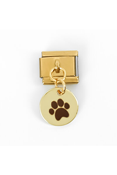 yfhobi Çelik İtalyan Bileklik Charmı, 1 Adet Figür Desen Paslanmaz Çelik Char...