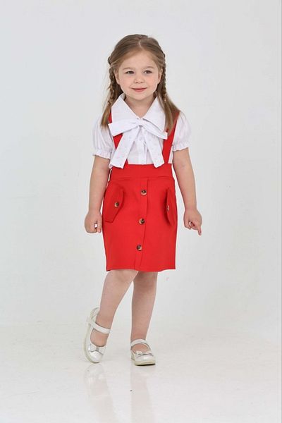 diloxe Girl Child Shirt Skirt Suit