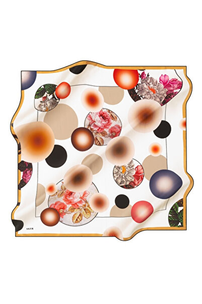 Aker Шарф Білий жіночий шарф 8806701313