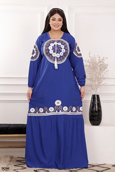 Generies عبايه قطن ضد الانكماش عالية الجودة بتصميم رائع وباستك من الاكمام وبح...