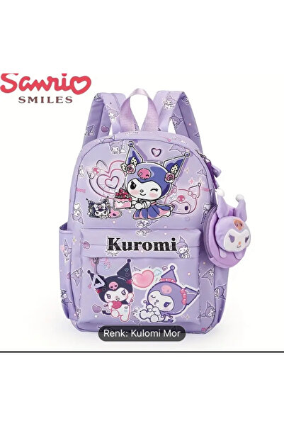 Kawai Kuromi Okul Öncesi Anaokul Çantası Su geçirmez Kumaş