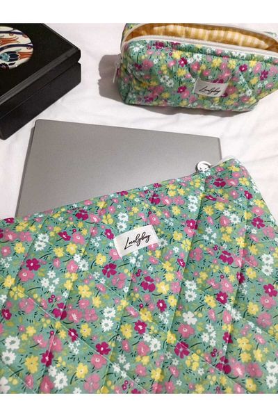 LOVELYBAG Husă multicoloră pentru laptop de 10-11 inchi