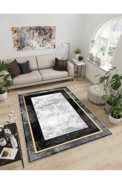 Dijidekor شين إم (124) سجادة زخرفية رقمية مطبوع بدون حواف ومضادة للانزلاق من ...