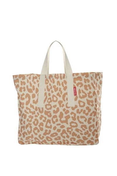 Baghashtag Soft Leopard Printed Cloth Bag