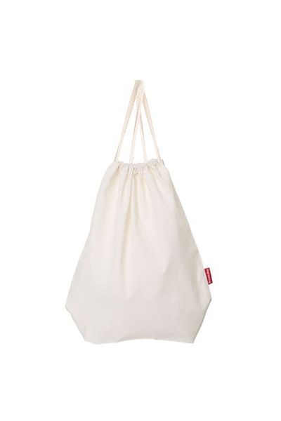 Baghashtag Unprinted Raw Cloth Drawstring Backpack