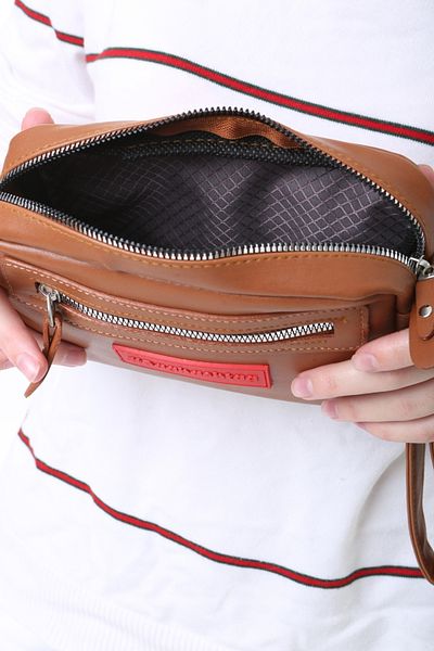 Baghashtag Δερμάτινη τσάντα Taba Mini Unisex 3 θέσεων