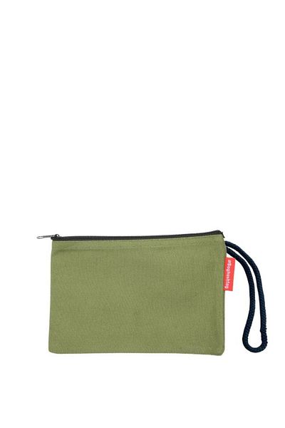 Baghashtag Green Clutch Cloth Bag