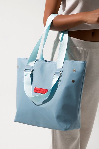Baghashtag Light Blue Waterproof Zipper Bag