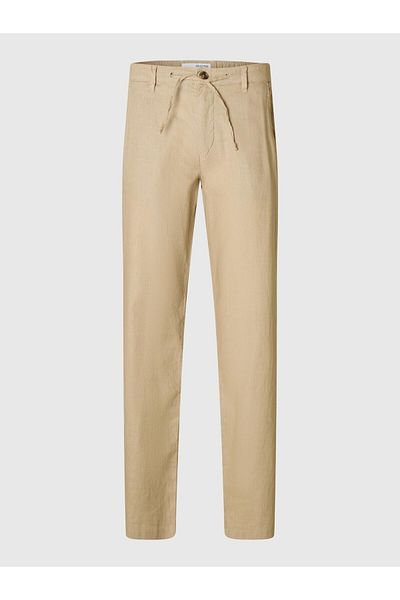 Selected Homme Hose 100% Leinen