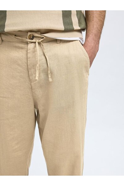 Selected Homme Hose 100% Leinen