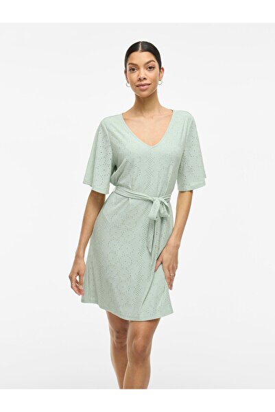 VILA Minikleid Kurzarm