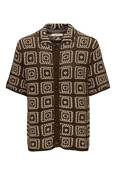 Only & Sons Polo ONSBART Gestricktes Poloshirt