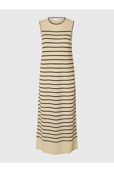 Selected Femme Maxikleid Leinenmix
