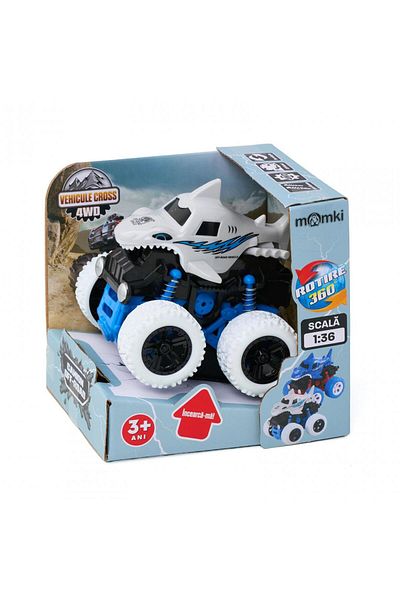 MomKi Mașină off-road 4x4, 360 de grade, scară 1:36,