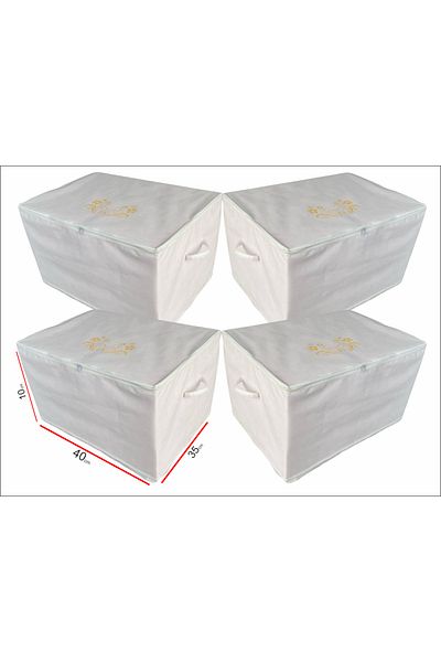pinabah Pi̇nabah 4 Pieces Suitcase Organizer Organizer Bag (40X35X10)