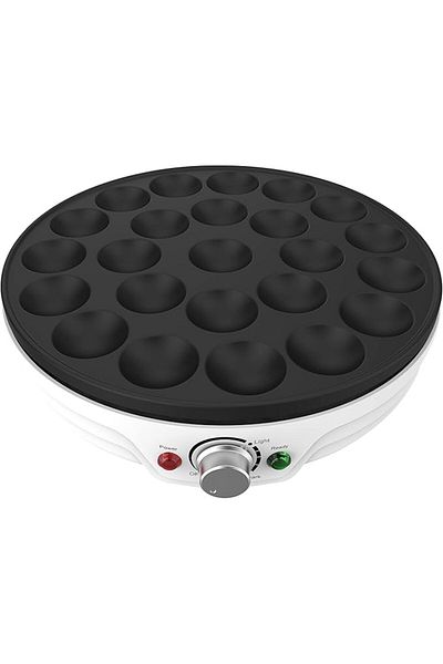 ALSAIF Electric Mini Pan Cake Maker, Color : White, 1200 Watts - E04413