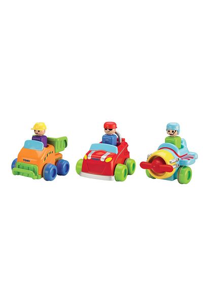 TOMYTOYS Vehicule Push And Go, Div. Modele