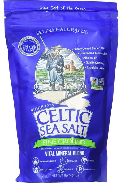 CELTIC SEA SALT Fine Ground 1 lb